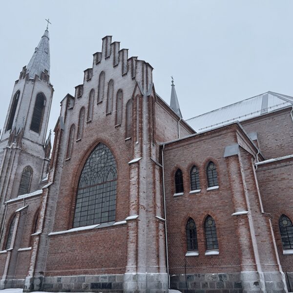 Bažnyčia žiemą 2024