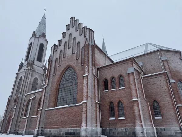 Bažnyčia žiemą 2024